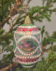 Kalėdinis stiklinis Kolekcinis Žaisliukas "Faberge kiaušinis"