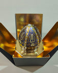 Kalėdinis stiklinis Kolekcinis Žaisliukas "Faberge kiaušinis"