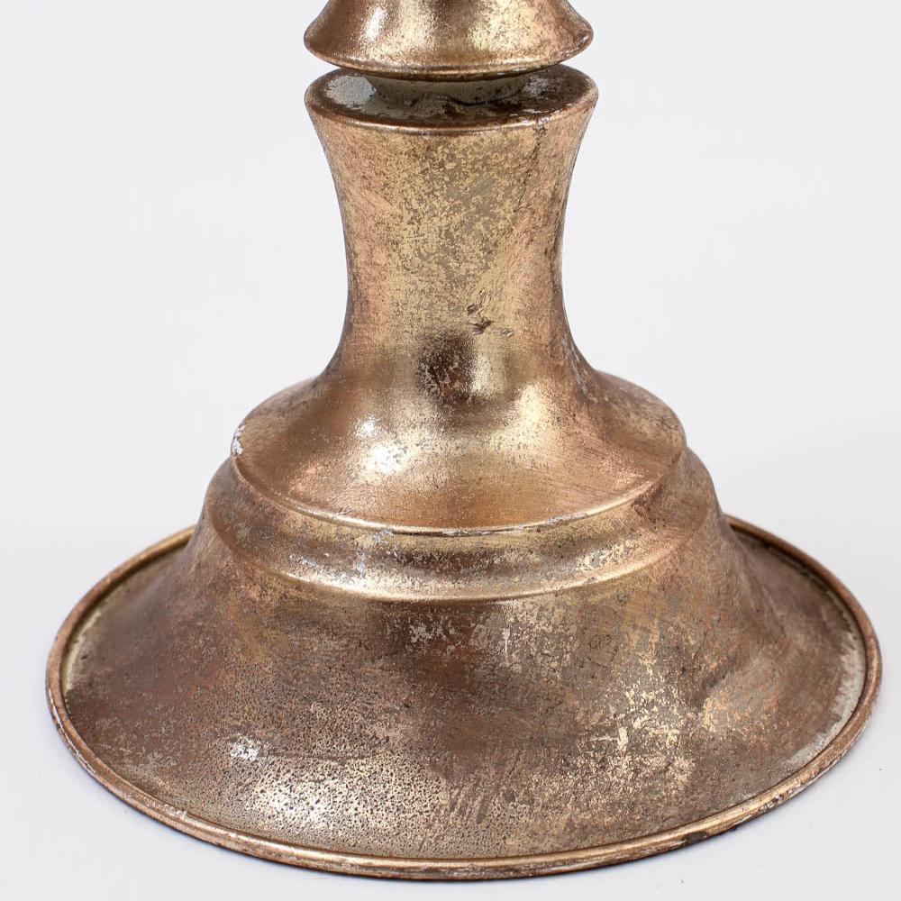 Antikvarinio stiliaus Metalinė žvakidė